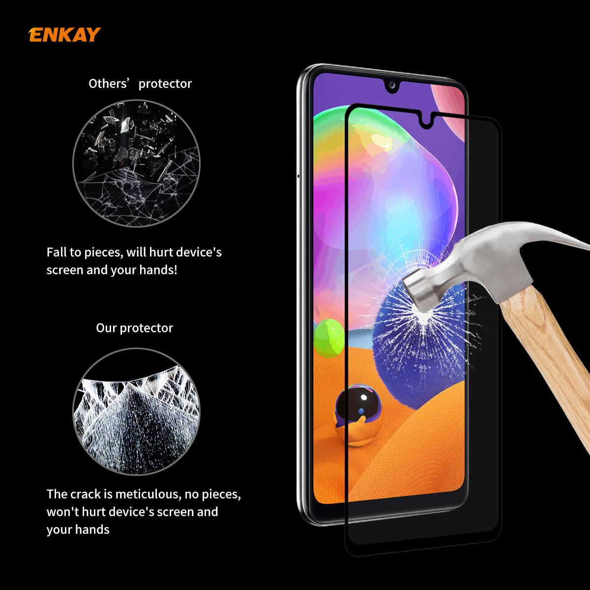 Enkay-9H-Full-Glue-Anti-Explosion-Ultra-Thin-25-Arc-Edge-Tempered-Glass-Screen-Protector-for-Samsung-1724297-1